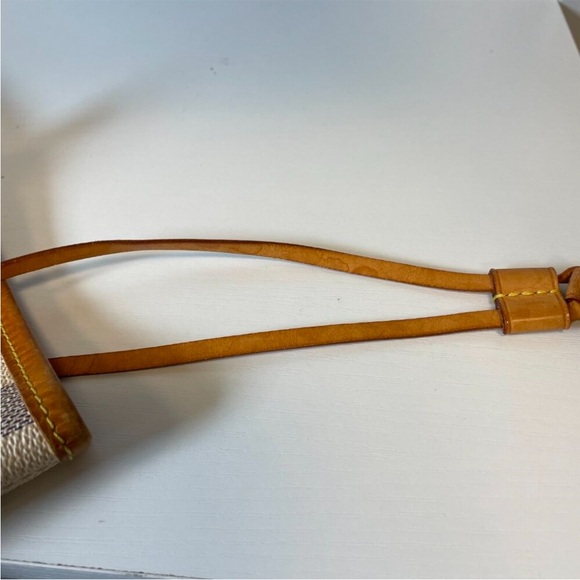 AUTHENTIC LOUIS VUITTON DAMIER AZURE NEVERFULL MM BAG - Picture 5 of 12